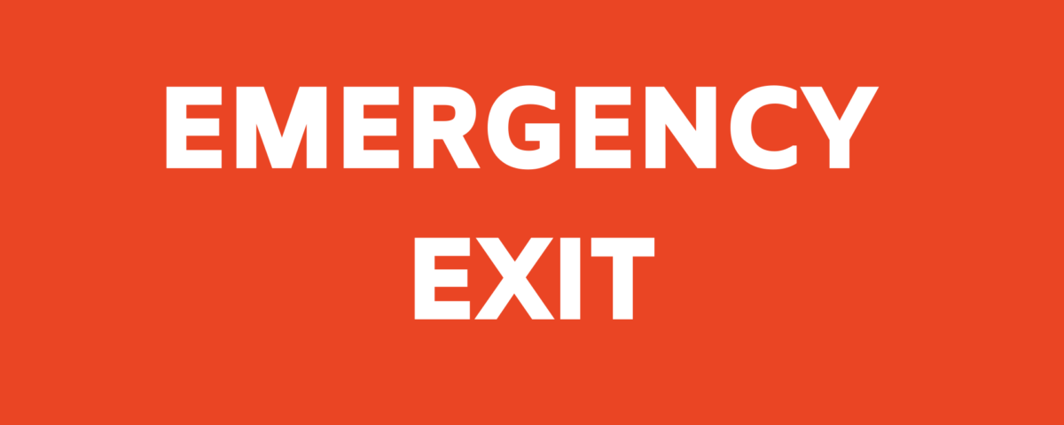 Emergency Exit - Hai un piano B per la tua strategia online?
