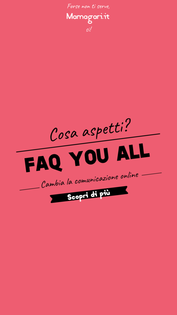 Faq you all strategia di web marketing avanzata